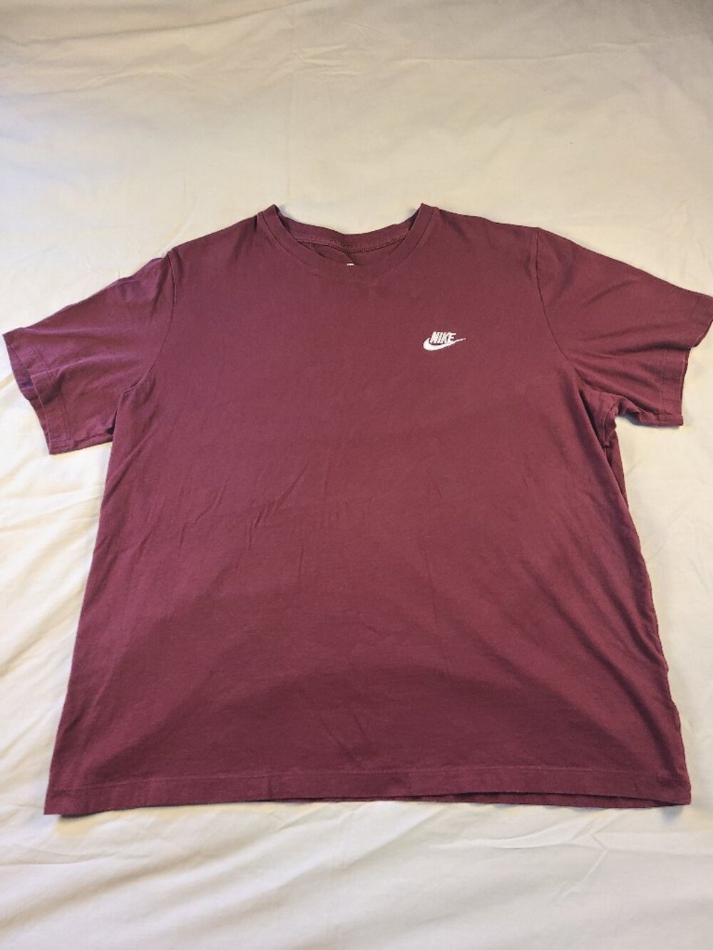 Nike Tee Shirt Men's 2XL Maroon